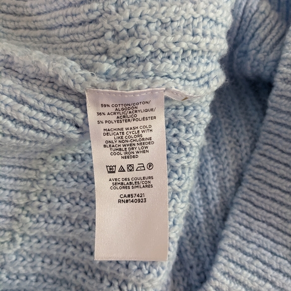 LOFT Pointelle Trim Sweater - Picture 6 of 6